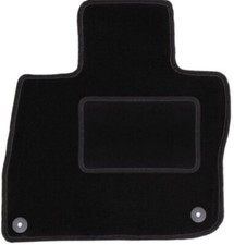Fahrermatte Automatte Velours Schwarz für Honda Civic VIII (UFO) 2006-2012