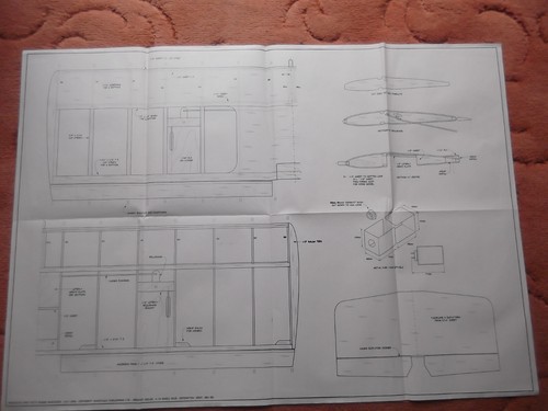 RCM&E Plans of the Miss Demeanor July 2008 semi scale 32" wingspan - Picture 2 of 2