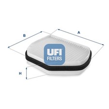 UFI Filter, Innenraumluft 53.007.00 für CHRYSLER MERCEDES-BENZ