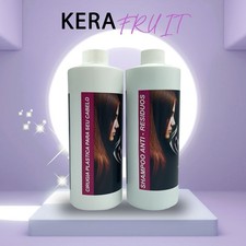 Kit completo alizador shampo Keratina Cirugia Capilar Kerafruit 32 oz