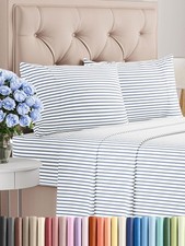 Twin XL Sheets Set 4 Piece - Includes 2 Pillowcases - Bed Sheets Twin XL - So...
