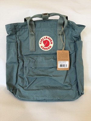 Fjallraven Kanken Totepack, Frost Green NWT Style 23710