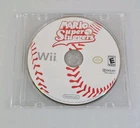 Mario Super Sluggers Nintendo Wii 2008 Disc Only PLAYS Marks LOOK READ
