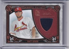 2016 Topps Museum Collection Matt Adams Material Prime Relics /10