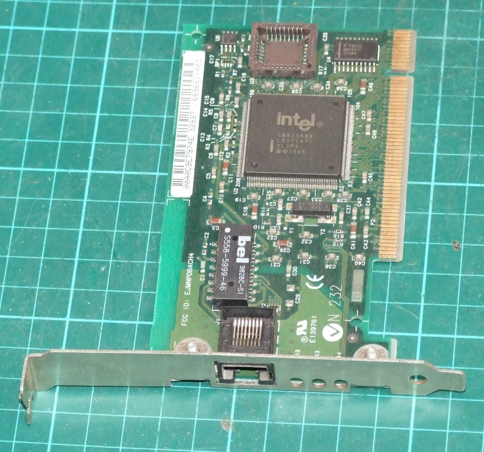 Intel Pro/100 network interface card NIC PCI - Image 2 of 2