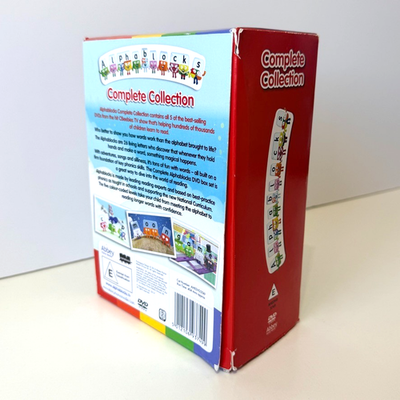 Alphablocks 5 DVD Complete Collection Volumes 1-5 CBeebies TV Show