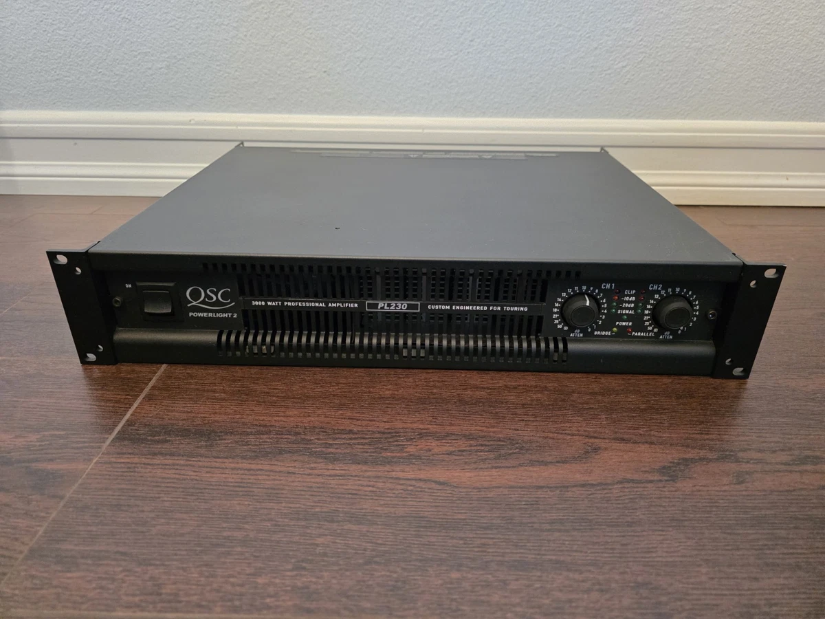 QSC POWERLIGHT 2.0 パワーアンプ 1000w+1000w QSC POWERLIGHT 2.0 パワーアンプ 1000w+1000w - メルカリ