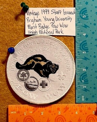 MERGED BSA OA UTAH NATIONAL PARKS LODGE 508 UT 520 535 1999 POW WOW STAFF PATCH