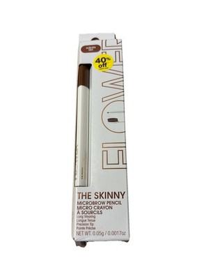 Flower The Skinny Microbrow Pencil New In Packaging 0.0017 oz SB4 Auburn