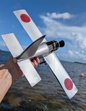 VINTAGE TIN AIRPLANE MODEL POTTERY BARN