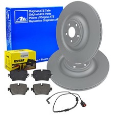 ATE Bremsscheiben 376mm TEXTAR Beläge WAKO Satz Hinten für JAGUAR F-TYPE X152