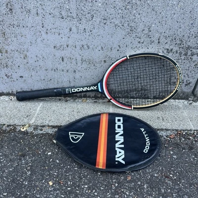 Raquette de tennis Donnay Allwood Bjorn Borg vintage housse de raquette variante intersport - Photo 1/4