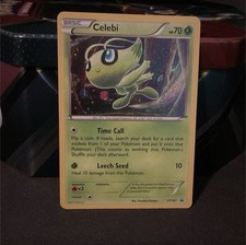 Pokemon Cards SWIRLED UP Celebi - XY187 - XY Promos MP on eBay