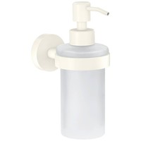 Tesa Moon White Seifenspender Matt Weiß 200 Ml Bohrfrei Inkl.