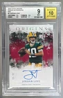 Jordan Love 2020 Panini Origins #RA-JL Red Rookie Auto RC 36/99 BGS 9/10