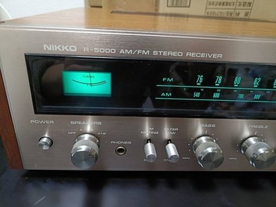 Nikko R-5000 Vintage AM/FM Stereo Receiver funktioniert neuwertig mit...
