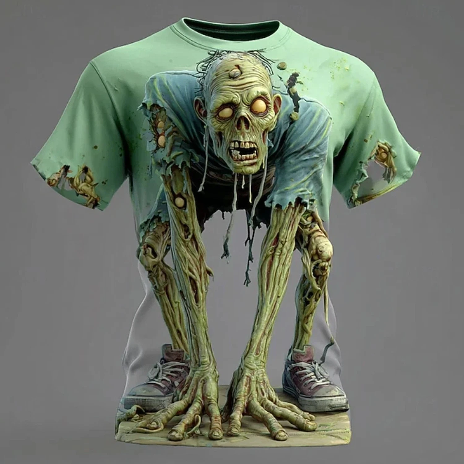 Men’s 3D Zombies Halloween T-Shirt Full Size S to 5XL TMB6432