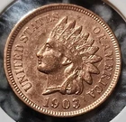 1903 Indian Head Cent☆Full Liberty☆3 Diamonds☆