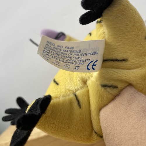 Vintage 1999 Angry Beavers Norbert Bean Bag Plush Nickelodeon Cartoon Show Tag - Bild 10 von 10