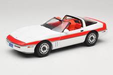 13532 Chevrolet Corvette C4 A-Team White Greenlight 1/18