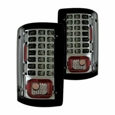 New Smoked Tail Light Set For 95-12 Econoline E-Series 00-05 Excursion FO2801114