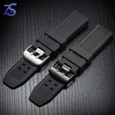 23mm Silicone Watch Band Strap For Luminox Bracelet + Pin Buckle Tools