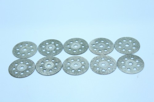 Lot 10 Disques Diamants 22mm Coupe Rail Dremel Accessoire Modélisme Ferroviaire - Bild 5 von 12