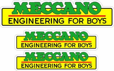 MECCANO ENGINEERING FÜR JUNGEN RETRO SPIELZEUG x4