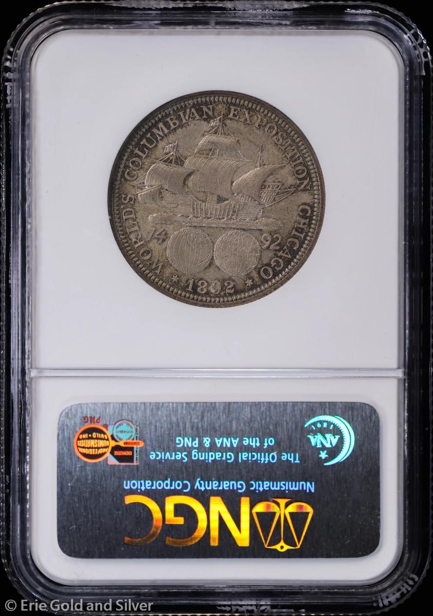1892 50c Columbian Exposition Half Dollar NGC MS 65 | Uncirculated