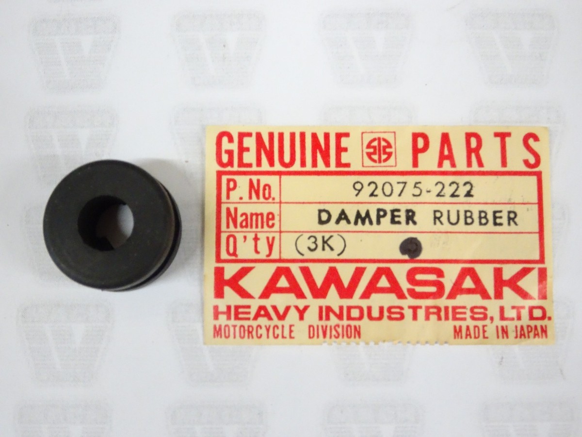 専用　sold out Kawasaki NOS NEW 92075-222 Case Rubber Damper H2 KL KDX KLF KSF