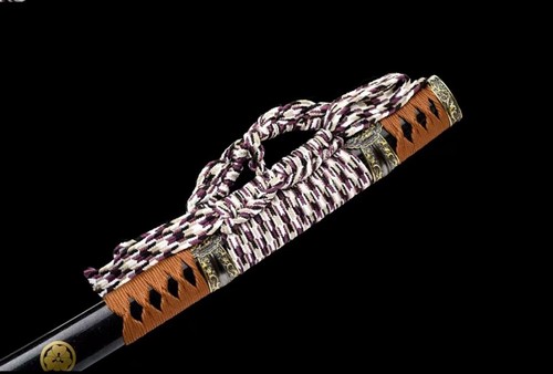 Espada japonesa afilada de batalla Tachi Samurai Katana T10 hoja templada de arcilla de acero - Imagen 11 de 14