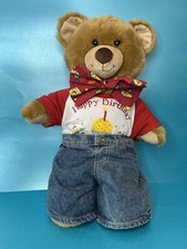 Build A Bear im Outfit zum 1. Geburtstag 15 cm hoch Top Zustand sauber Geschenk