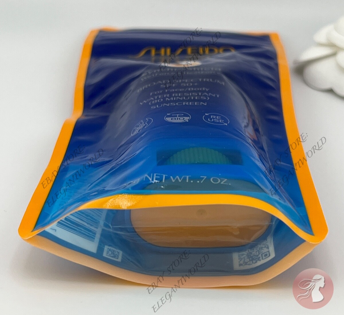 Shiseido World Surf League Clear Sunscreen Stick SPF 50+ 20g NEW