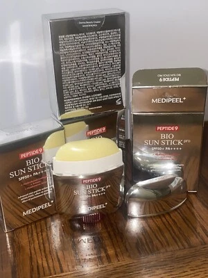 Brand New MEDIPEEL+ Peptide 9 Bio Sun Stick Pro 19g (SPF50+ PA++++)