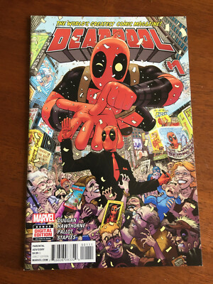 DEADPOOL # 1 MARVEL COMICS 2015 NEAR MINT 4TH SERIES GERRY DUGGAN 