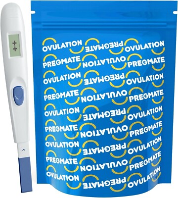 Pregmate Digital Ovulation Tests, Quick Easy Self Test, Instant Result (75 ct)