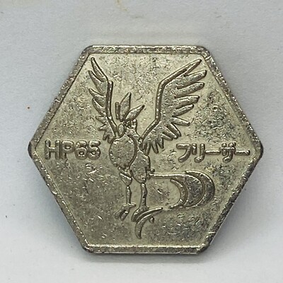 Pokemon Hexagonal Coin Articuno DP80 Metallic Iron Medals | eBay