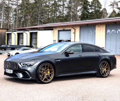 22” ROHANA RFX11 BRUSHED BRONZE RIMS FOR MERCEDES X290 AMG GT43 GT53 ...