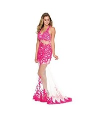 NWT Nox Anabel Embroidered Mermaid Prom homecoming Dress size small