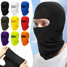 Balaclava Full Face Mask Summer Cooling Neck Gaiter Sun UV Protection Ski Masks