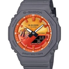 CASIO G-SHOCK GA-2100FL-8AJF Flame inside series Orange Ana-Digi Men's Watch