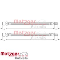 2X Bremsschlauch Metzger 4111154 2 BremsschläUche Rechts Links
