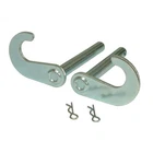 Warrior Paddock Stand Motorcycle/Bike Bobbin Hooks - 13mm O/D - 110mm Length