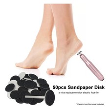 1-50pcs Replacement Sandpaper Disk For Electric Foot File Callus Remover CPJF