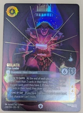 Goliath Clan Leader Enchanted 238/204 Whispers in the Well Disney Lorcana