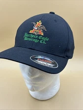 Vintage Anheuser-Busch Northern Eagle Beverage Company FLEXFIT Baseball Cap L/XL