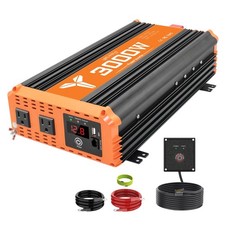 3000W Inverter 12V DC to 110V AC Converter for RV Truck Off-Grid