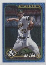 2024 Topps Update Blue Holo Foilboard 622/999 Lucas Erceg #US93 16kt
