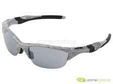 Oakley Half Jacket 2.0 Sunglasses OO9153-22 Fingerprint White/Slate Asian