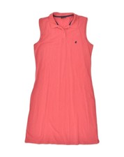 INVICTA Womens Sleeveless Polo Dress IT 48 XL Pink Cotton AI28